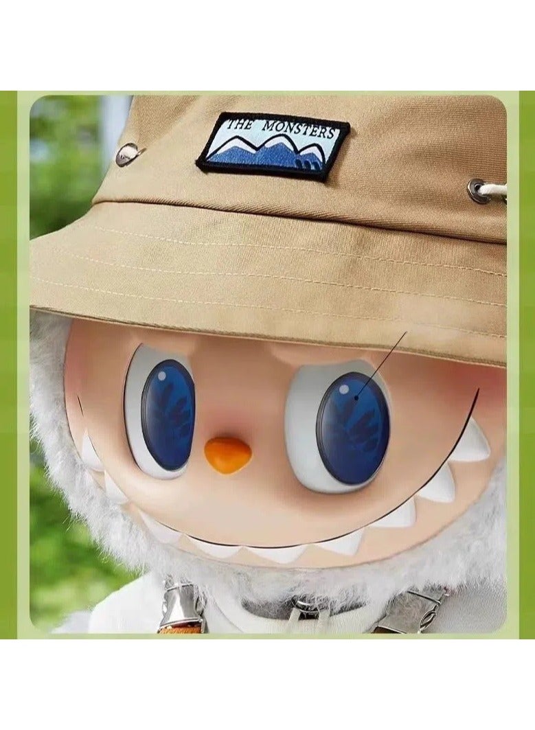 Labubu spring wild at home series! Labubu Vinyl Plush Doll Pendant, Springtime cute shape + dual material touch + trendy and versatile - Image 4