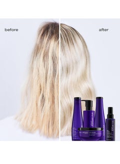 Shu Uemura Shu Uemura Yubi Blonde Anti-Brass Purple Mask | Purple Hair Mask | Neutralizes Brassy Tones | Moisturizes and Smooths | For Color-Treated Blonde, Bleached, and Silver Hair  - Image 3