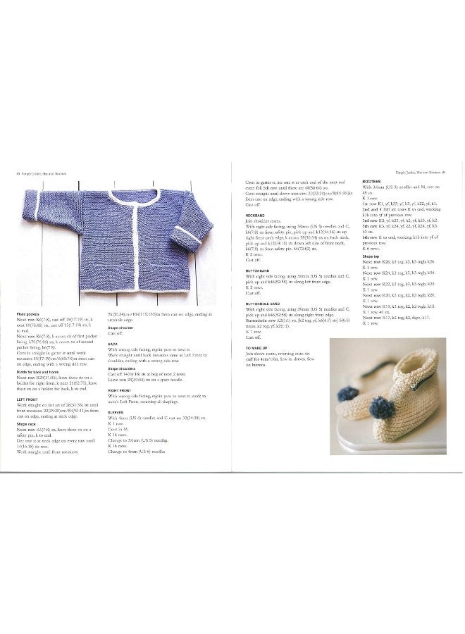 Baby and Toddler Knits: 20 Classic Patterns for Clothes, Blankets, Hats, and Bootees - Image 3