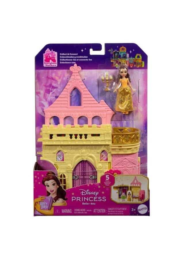 Disney أميرة الجمال والوحش بيل مجموعة قلعة قصص اللعب - Image 1