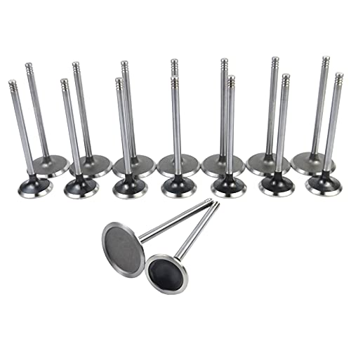 Flynsu Intake & Exhaust Engine Valves Kit Replacement for 2009-2015 Chrysler Jeep Grand Cherokee Dodge Ram 5.7L HEMI 53022087AA 53022088AB - Image 2