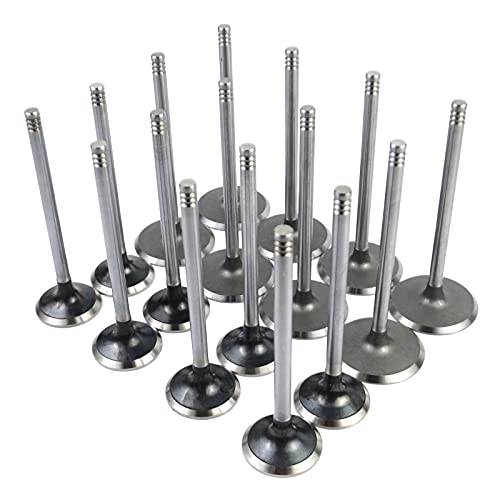Flynsu Intake & Exhaust Engine Valves Kit Replacement for 2009-2015 Chrysler Jeep Grand Cherokee Dodge Ram 5.7L HEMI 53022087AA 53022088AB - Image 1