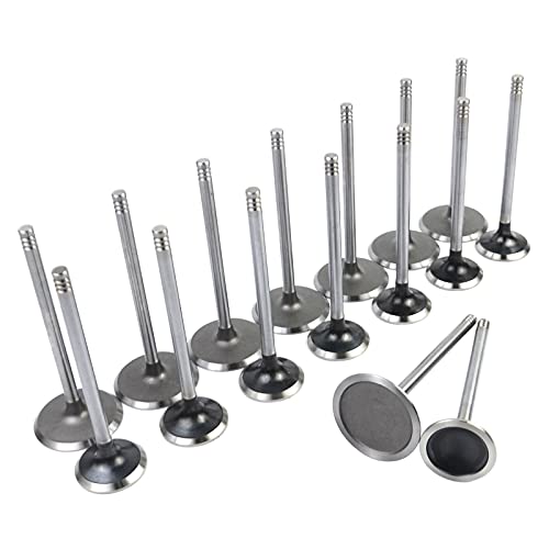 Flynsu Intake & Exhaust Engine Valves Kit Replacement for 2009-2015 Chrysler Jeep Grand Cherokee Dodge Ram 5.7L HEMI 53022087AA 53022088AB - Image 3