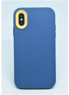 iPhone X Case Soft Flexible Silicone With inside Frame Camera Protected Back Cover