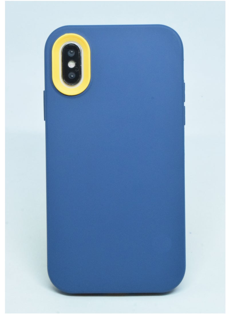 Houmt - iPhone X Case Soft Flexible Silicone With inside Frame Camera Protected Back Cover - Image 1