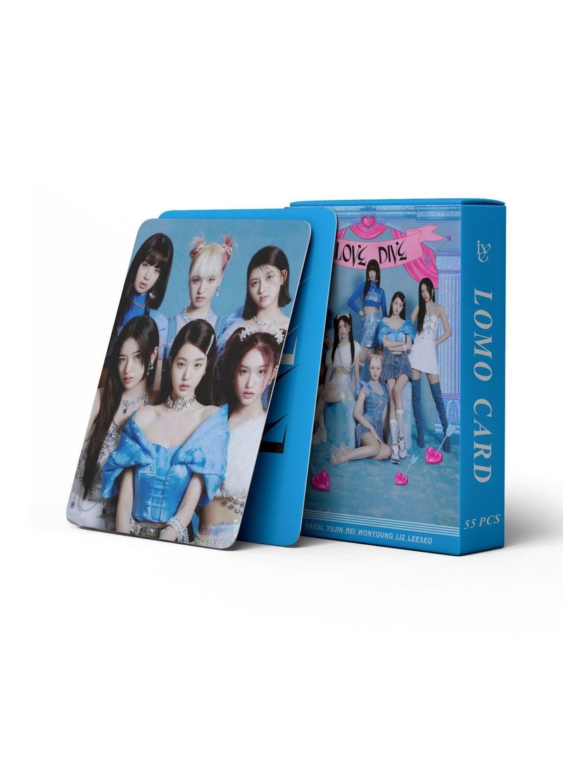 SKYLO 55-Piece IVE Love Dive Lomo Card Postcard - Image 3