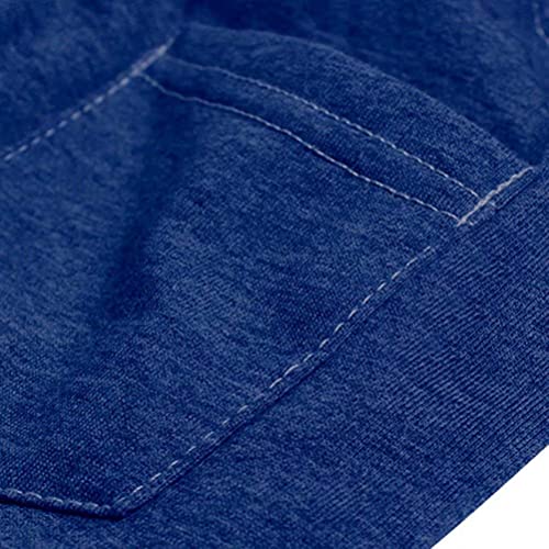 BINPAW Kids Cotton Pull On Sports Basic Outdoor Jogger Sweat Pants with Pockets for Little Boys & Big Boys, Navy, Age 8T-9T (8-9 Years) = Tag 140 - Image 5