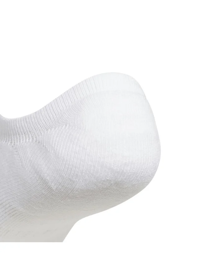 Adidas adidas 3 PK NO SHOW White Golf SOCKS for Men - 6508
