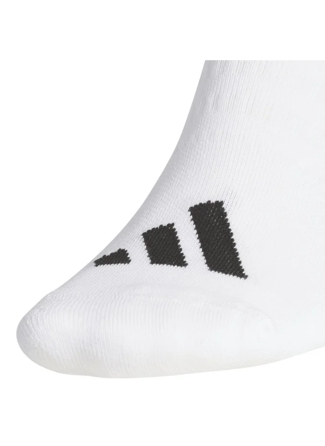 Adidas adidas 3 PK NO SHOW White Golf SOCKS for Men - 6508