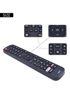 OMETTER Brand new for Hisense ROSSO EN2D27R EN2D27 replacement remote control, suitable for LTDN40K321UWTSEU 40" smart LED TV  - Image 5