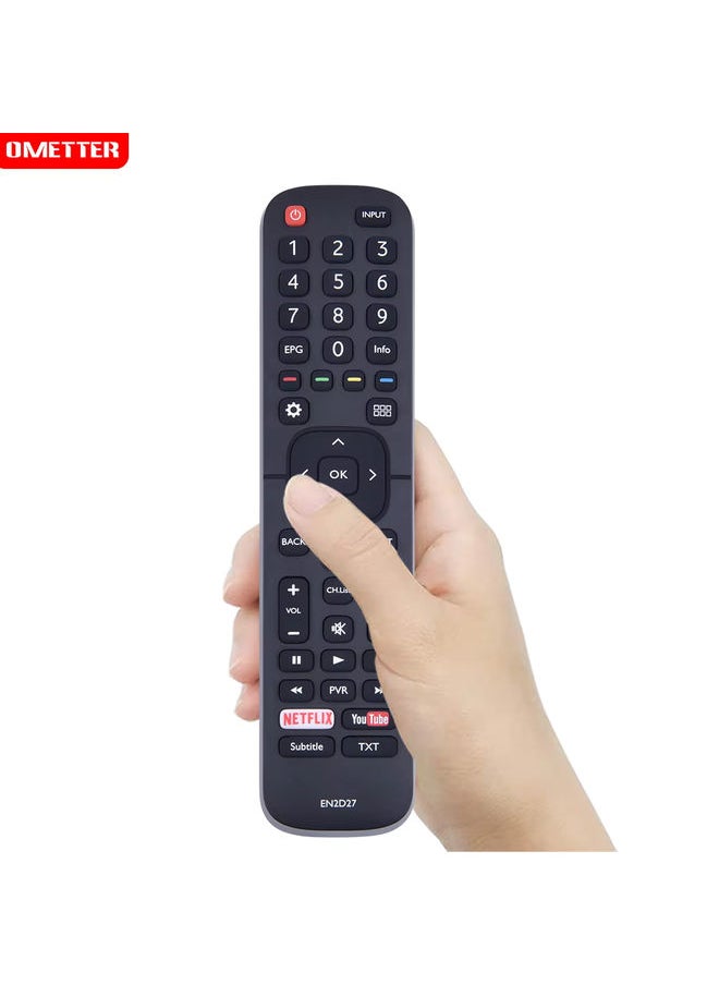 OMETTER - Brand new for Hisense ROSSO EN2D27R EN2D27 replacement remote control, suitable for LTDN40K321UWTSEU 40" smart LED TV - Image 1
