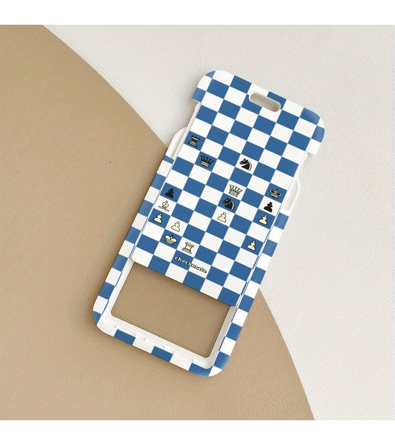 2D Elegant Card Sleeves For Chess Checkmate Mixed Colors Campus ID Protection Student Meal Cards Transport Passes Access Control Identification Perfect Holiday Presents - Image 5