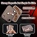 D.G.PLAYER DGPLAYER Fidget Slider Pendants Magnetic Fidget Toys Adults to Relieve Stress Tension Anxiety Improve Focus Find Inspiration Portable Design Rose Gold - Image 4