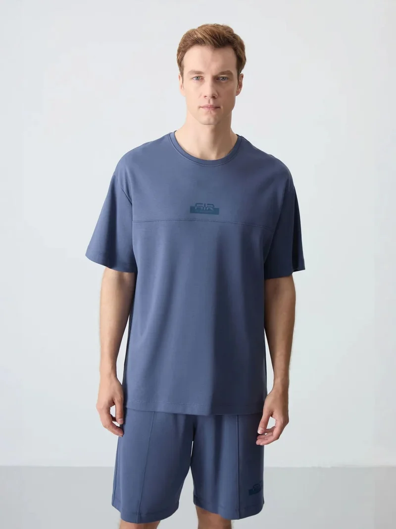 تومي لايف TOMMY Men's Oversized T-Shirt And Shorts Set