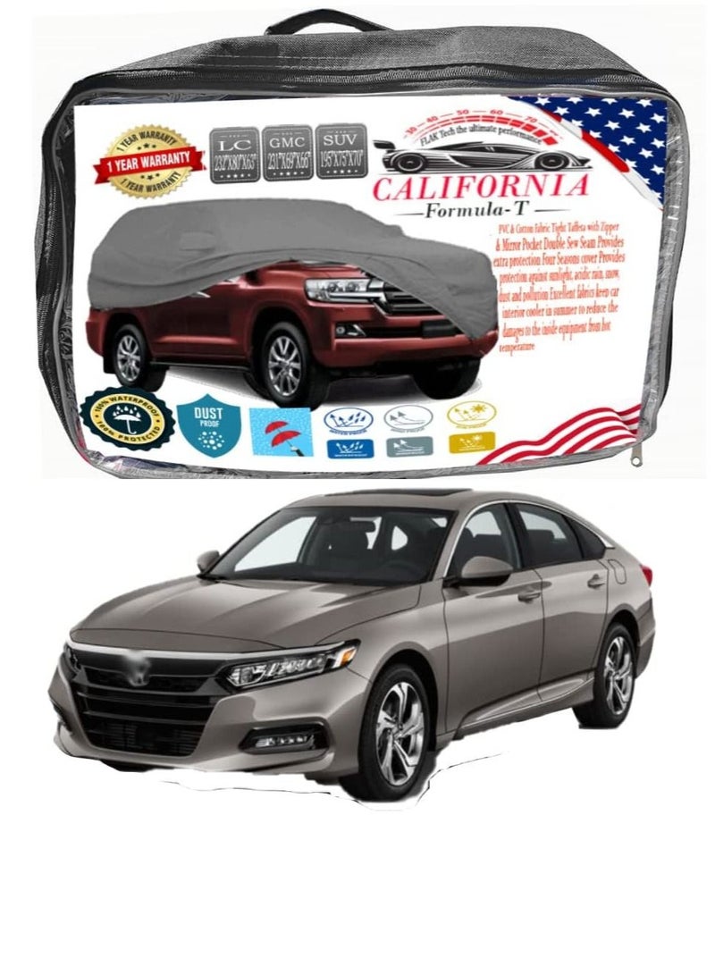 California formula-T California Car body Cover Windproof  Scratch Resistant Cover with Working Gloves HONDA ACCORD COUPE 