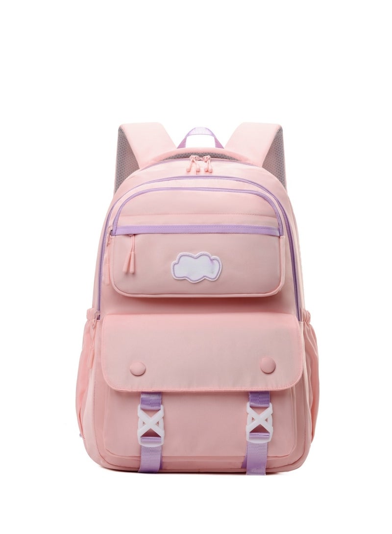 Winner Sweet Pink Backpack, Student Backpack, Ergonomic Backpack, Lightweight Backpack, Adjustable Shoulder Strap Backpack, Minimalist Aesthetic Student Backpack, Fashionable And Practical New Favorite - Image 1