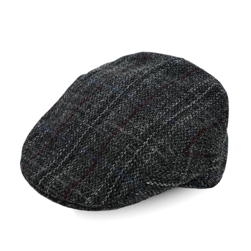 TAILORMAP Harris Tweed Newsboy Cap 100% Wool Flat Cap for Men (59CMï¼ŒUS Size 7 3/8) - Image 1