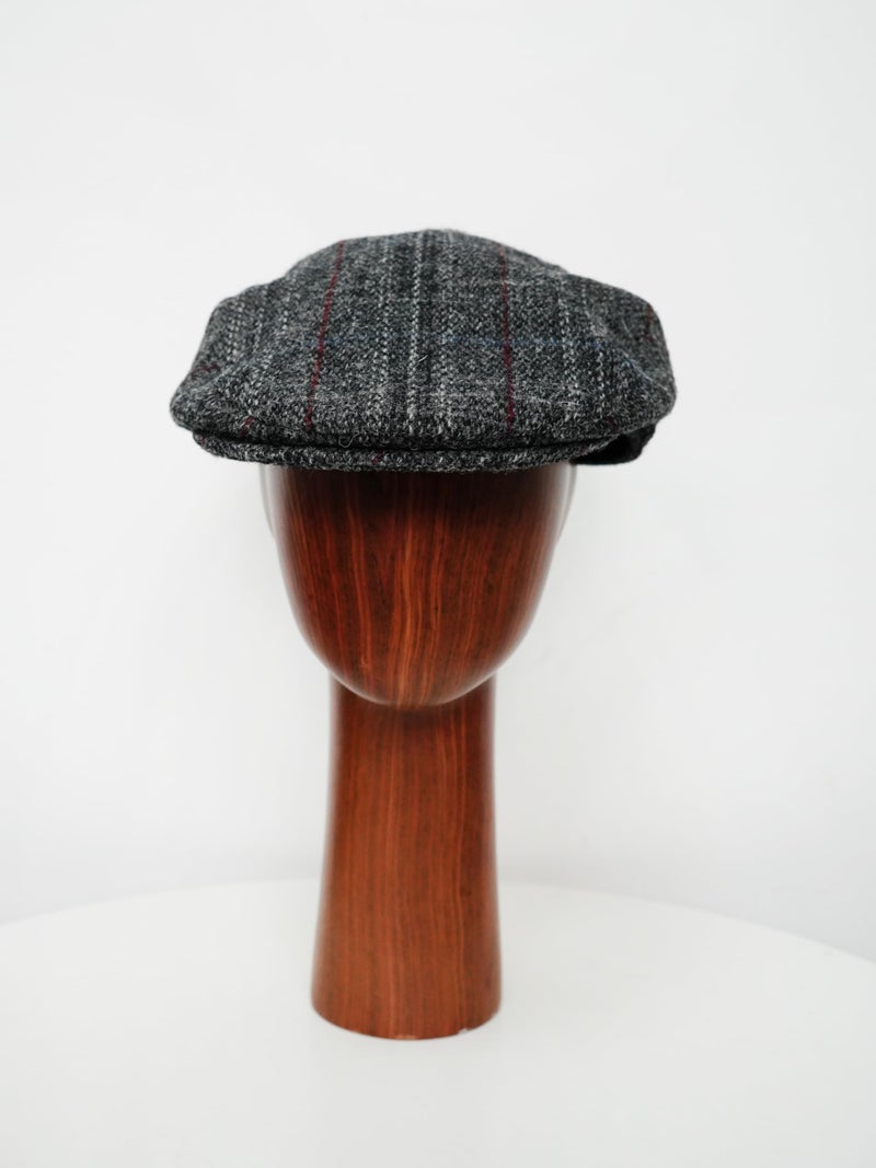 TAILORMAP Harris Tweed Newsboy Cap 100% Wool Flat Cap for Men (59CMï¼ŒUS Size 7 3/8) - Image 4