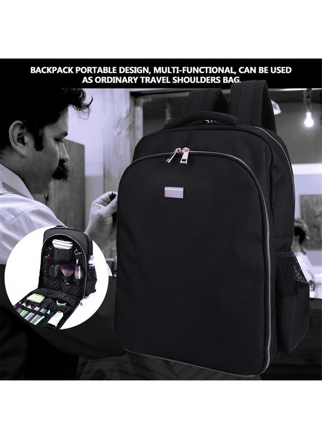 NADAENMF Barber Supplies Bag Organizer for Clippers and Supplies, Portable Clipper Bags and Cases for Men, Hairstylist Clipper Backpack for Barber Tools Storage Traveling Bag Case  - Image 2
