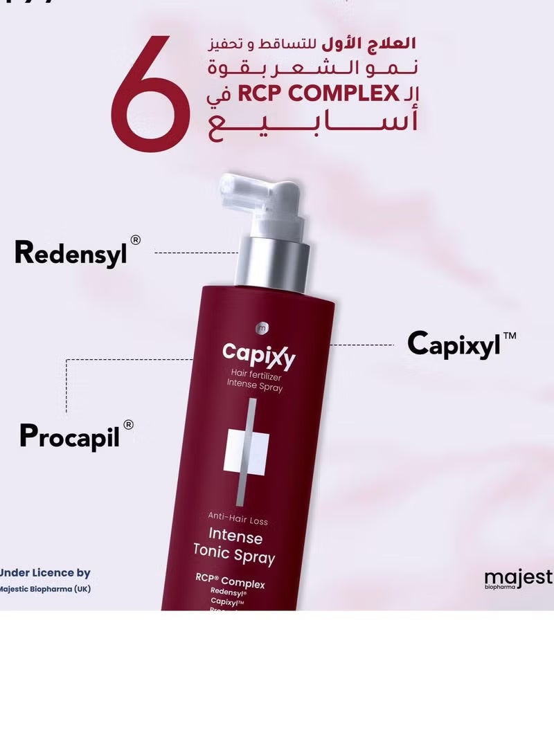Capixy Hair Fertlizer Intense Tonic Spray 125 Ml - Image 3