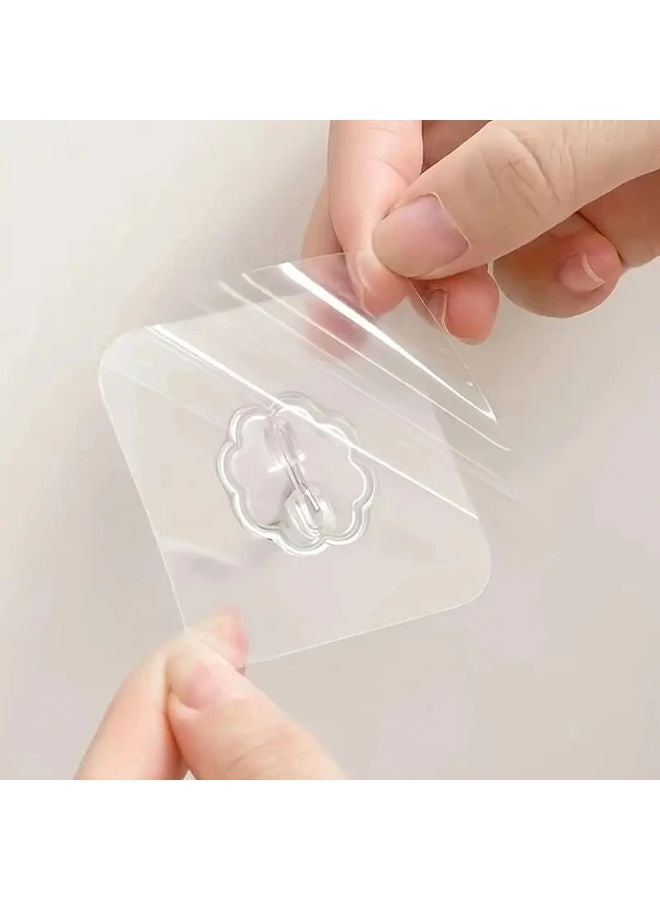 10pcs Strong Sticky Hooks No Drilling Wall Mounted Suction Cup For Bathroom - Image 5