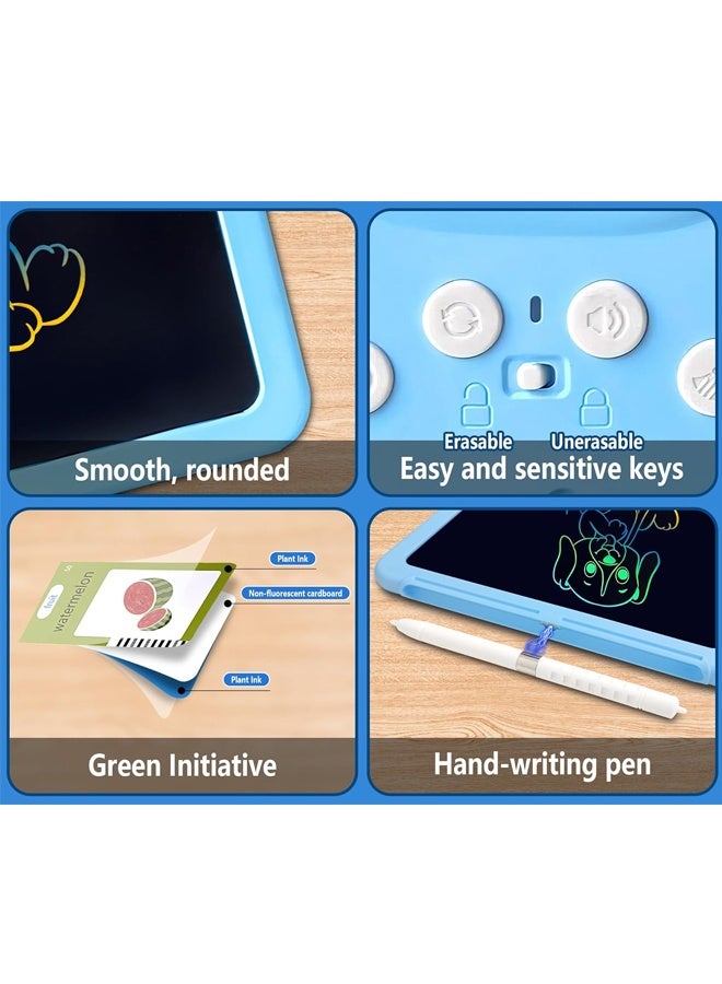 هالامودو ألعاب الأطفال الصغار اللغة الإنجليزية تتحدث بطاقات فلاش ، موارد التعلم في رياض الأطفال 112 كلمات بصرية مع لوحة الرسم للتحدث Doodling ، ألعاب الحسية للأطفال المصابين بالتوحد ، الأولاد والبنات 2 3 4 5 6 ، الأزرق - Image 5