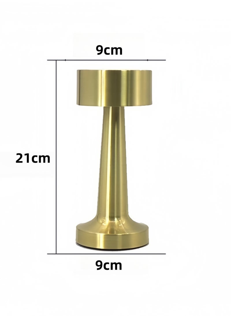 Heyla Decorative LED night light Gold 21cm,Touch Sensor,3-LEVEL Brightness - Image 4