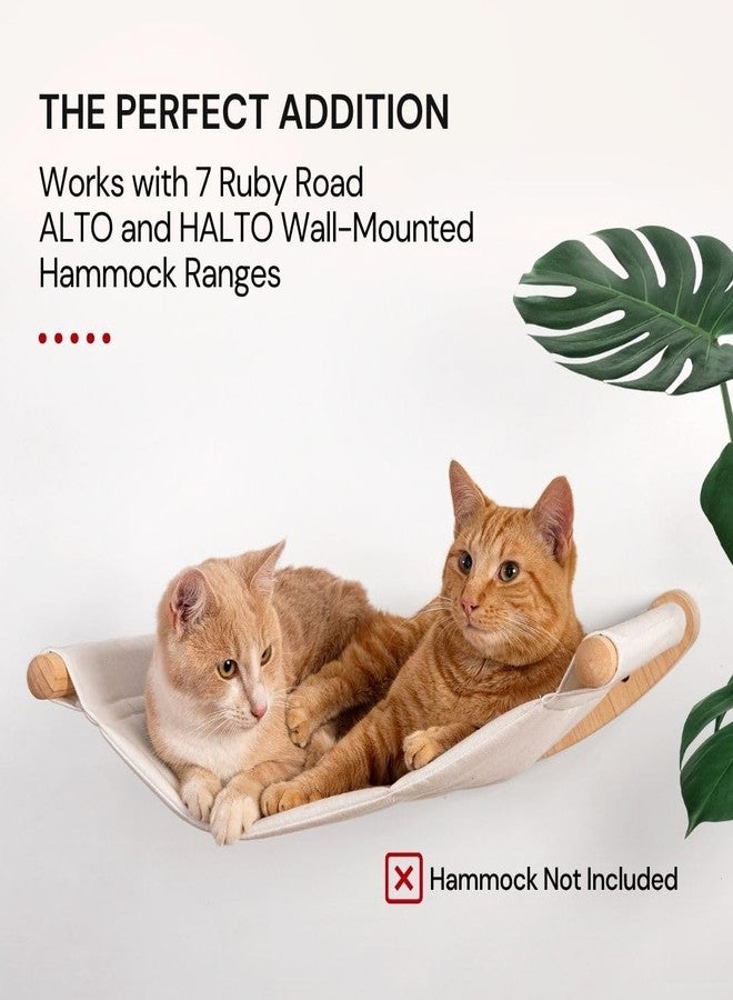 7 Ruby Road Cat Wall Steps for Indoor Cats to Climb, Wooden Cat Climbing Shelves with Jute Rope Stairs for Large Cats, Modern Wall Mounted Furniture 2Pcs Shelf Set, 13" (Salto) - Image 5