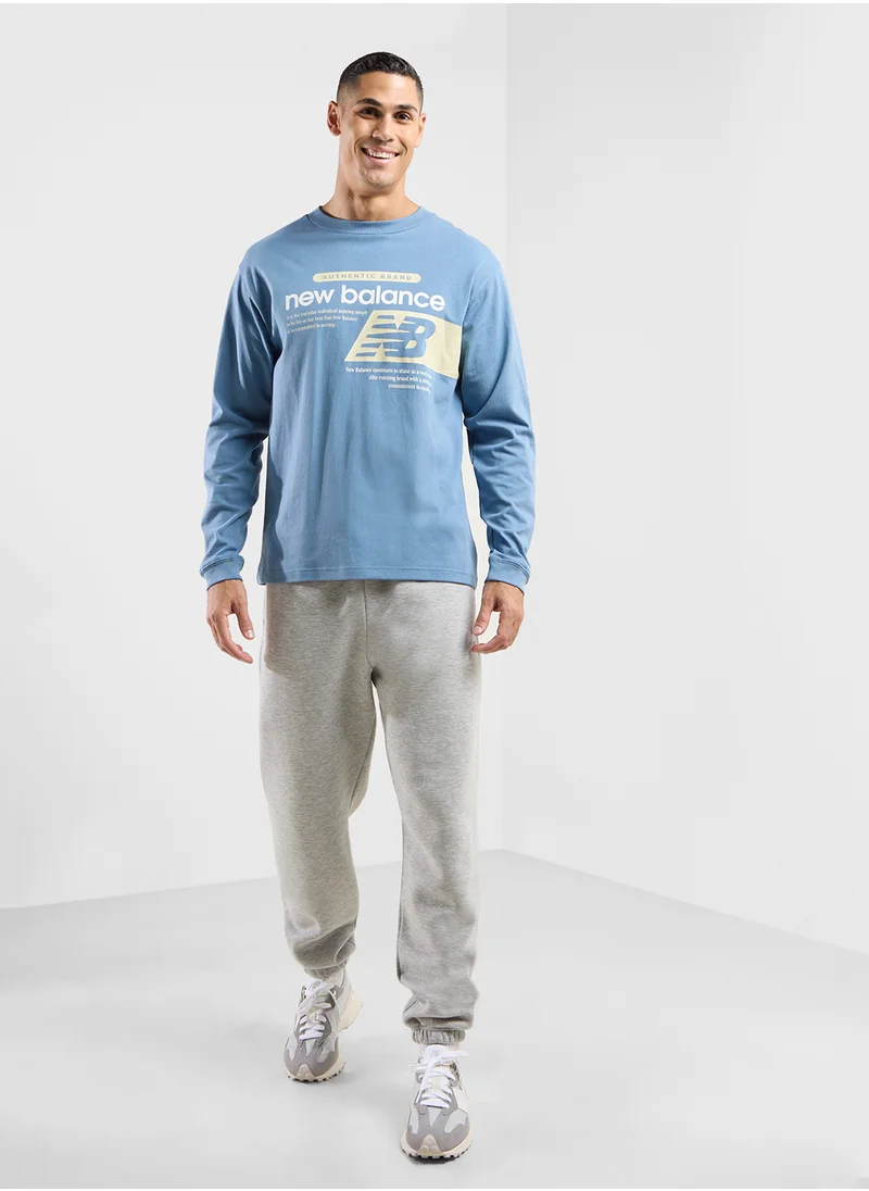 New Balance Athletics Relaxed Player Long Sleeve