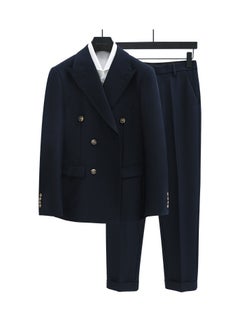 KUYING New Fashion Double Breasted Suit Set  - Image 1
