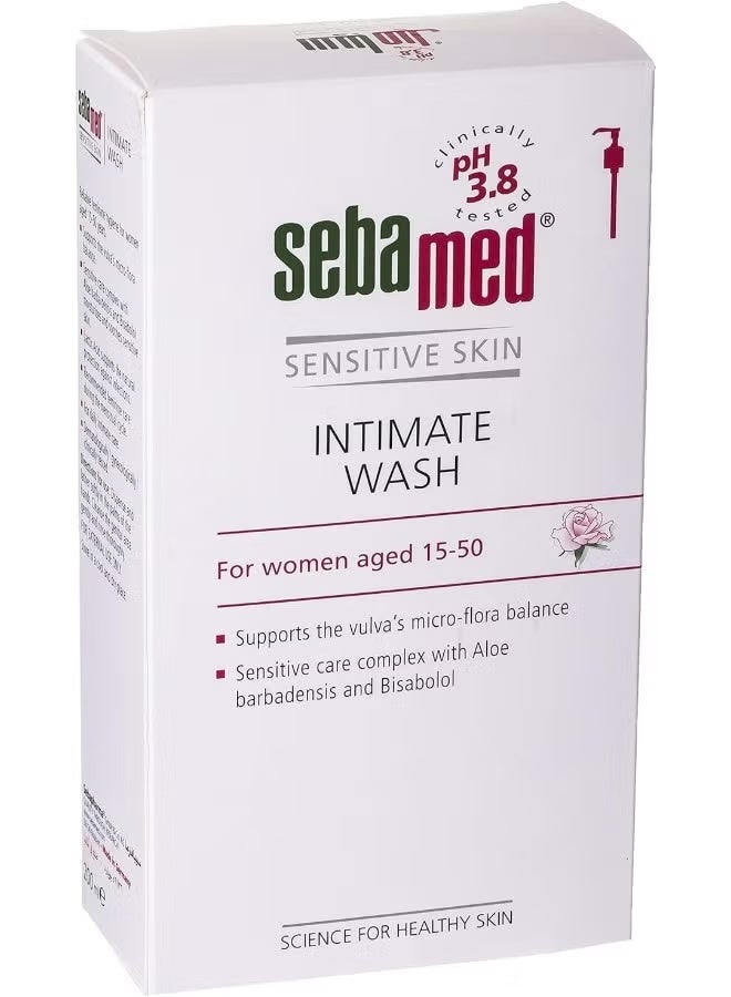 Sebamed Feminine Intimate Wash for Sensitive Skin Ph 3.8 200ml - Image 2