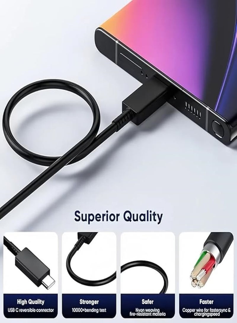 Changli 45W Type C Super Fast Charger, 45 Watt PPS/PD3.0 USB-C Android Wall Charger for Samsung Galaxy S23 S22 S21 Ultra/Z Fold 6 5/Z Flip 6 5 4 and More Android Cell Phone,Travel Charger Adapter - Image 4