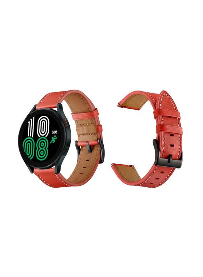 نيبمينينت سوار بديل لساعة سامسونج جالاكسي 4 أحمر - Image 2