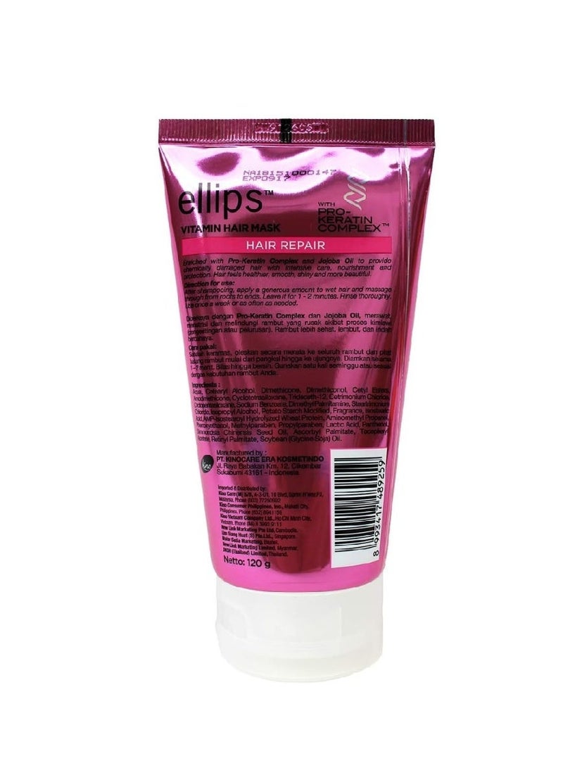 Ellips Hair Mask With Pro Keratin Complex - Hair Repair Enriched With Jojoba Oil, 120ml - Image 5