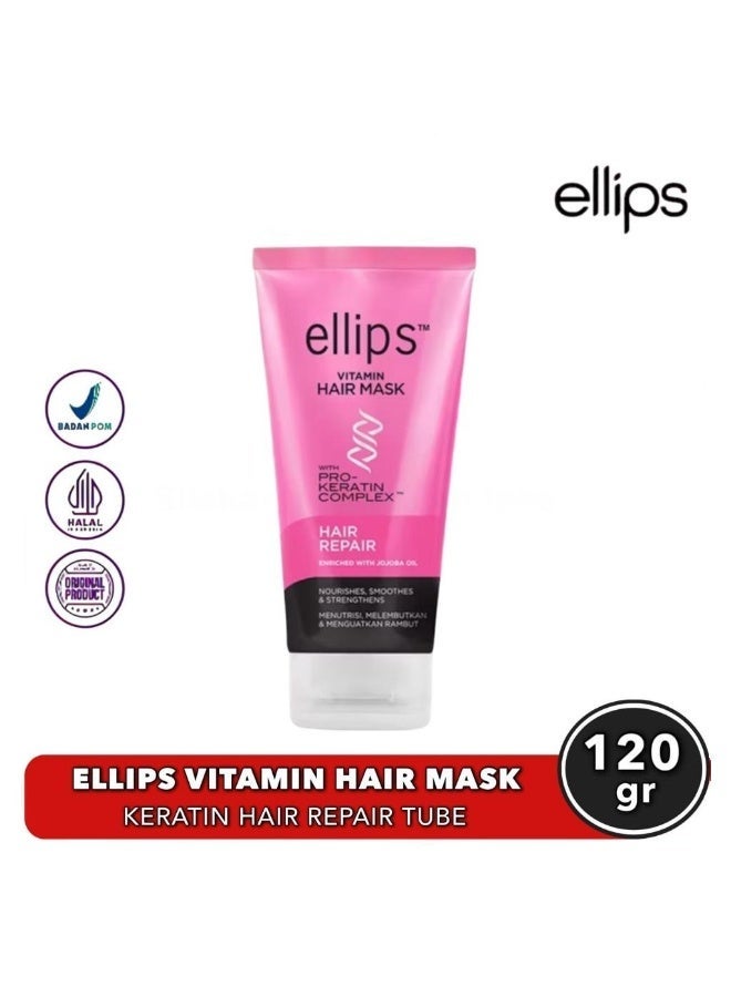 Ellips Hair Mask With Pro Keratin Complex - Hair Repair Enriched With Jojoba Oil, 120ml - Image 3