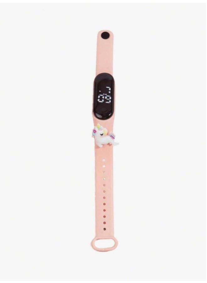 2 PCS Children Wristwatches,Cartoon Design,Silicone strap.LED Electronic - Image 4