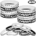 ATSMOICY 48PCS Piano Notes Rubber Bracelets Silicone Wristbands Party FavorsChoir Music Prize Candy Party Decorations Birthday Baby Shower Party Favors - Image 4