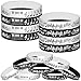 ATSMOICY 48PCS Piano Notes Rubber Bracelets Silicone Wristbands Party FavorsChoir Music Prize Candy Party Decorations Birthday Baby Shower Party Favors - Image 2