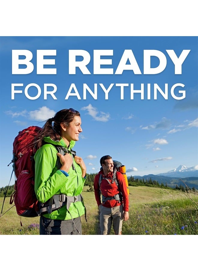 Johnson & Johnson All-Purpose Portable Compact First Aid Kit for Minor Cuts, Scrapes, Sprains u0026 Burns, Ideal for Home, Car, Travel, Camping and Outdoor Emergencies, 160 pieces - Image 4