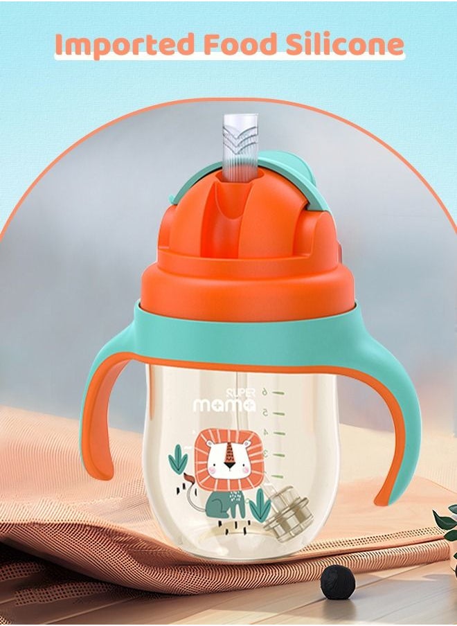 PPSU Baby Sippy Cup Boys and Girls Toddler Straw Cups Kids Water Bottle Spill Proof for School Outdoor Or Indoor BPA Free Easy To Hold 266ml - pzsku/ZB4E9FBF6F2F05070D504Z/45/_/1655186580/b7812685-817f-48f7-9a4a-cc0c9c4a8904