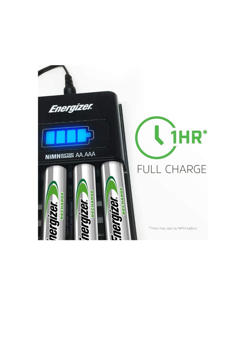 Energizer Rechargeable AA Batteries NH15 BP2 - Image 3
