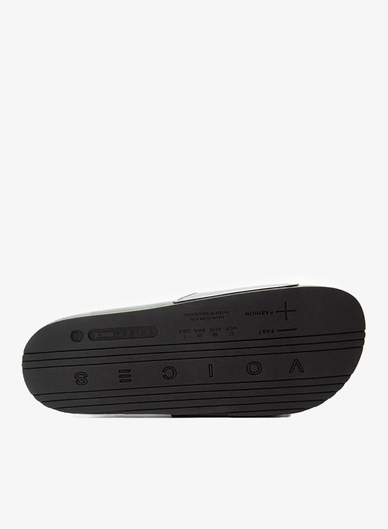 Voices Slide London Women'S Anti Slip Sole Single Strap Sandals - Black - Image 5