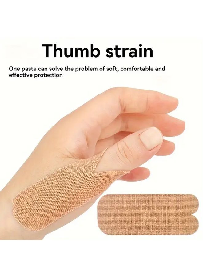 50pcs Thumb Support Stickers Elastic Breathable Protective Gear For Joint Ligament Stability Unisex - Image 1