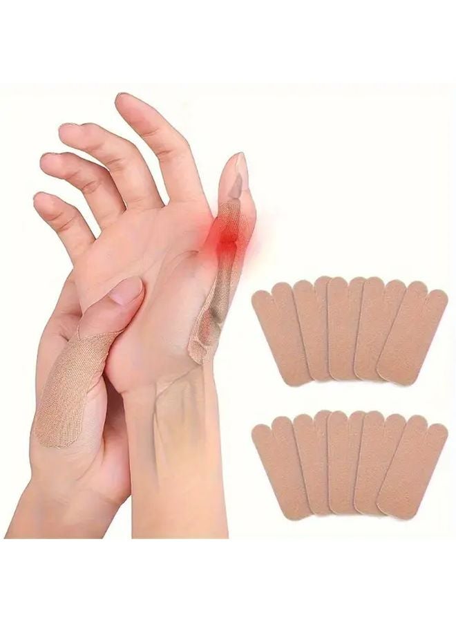 50pcs Thumb Support Stickers Elastic Breathable Protective Gear For Joint Ligament Stability Unisex - Image 4