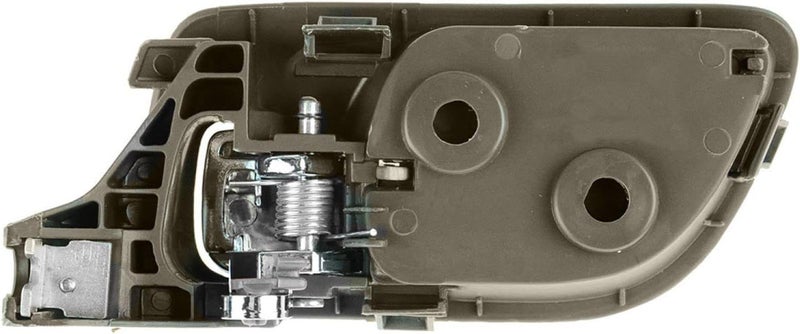 TRQ Front Right Interior Door Handle Taupe Passenger Side Compatible with 2003-2007 Honda Accord - Image 3