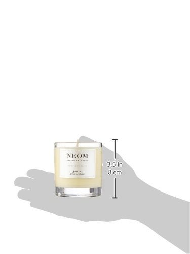 NEOM- Complete Bliss Scented Candle, 1 Wick | Blush Rose, Lime & Black Pepper | Essential Oil Aromatherapy Candle | Scent to De-Stress - Image 3