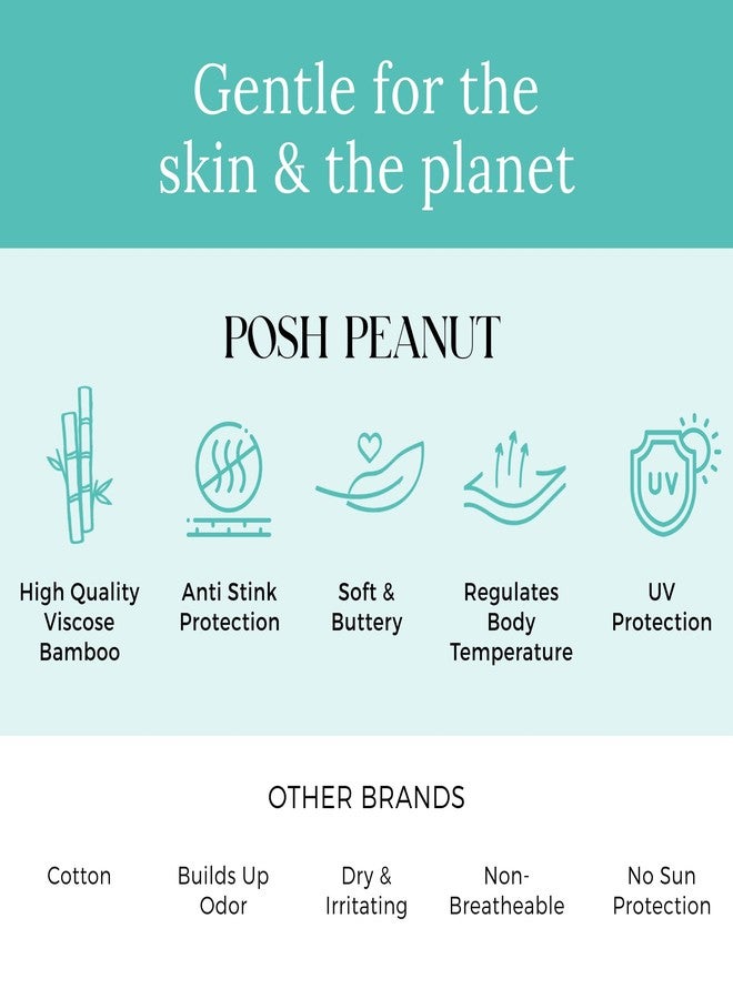 Posh Peanut Swaddle Blanket & Headband Set - Viscose from Bamboo Stretchy Baby Swaddle for Newborn Girls, Receiving Blanket or Nursing Cover - Image 2