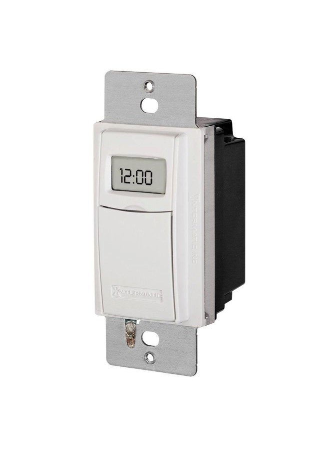 ST01K Astronomic Digital in-Wall Timer, White, No Size