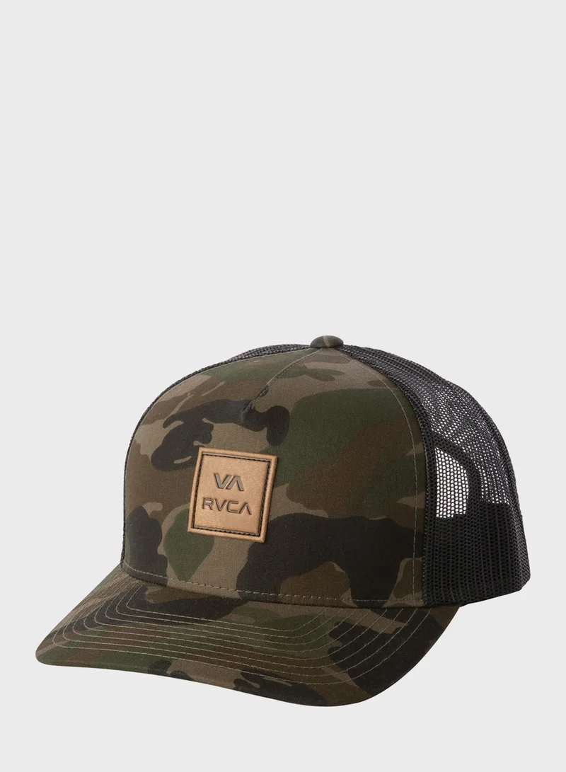 rvca All The Ways Curved Brim Trucker Cap