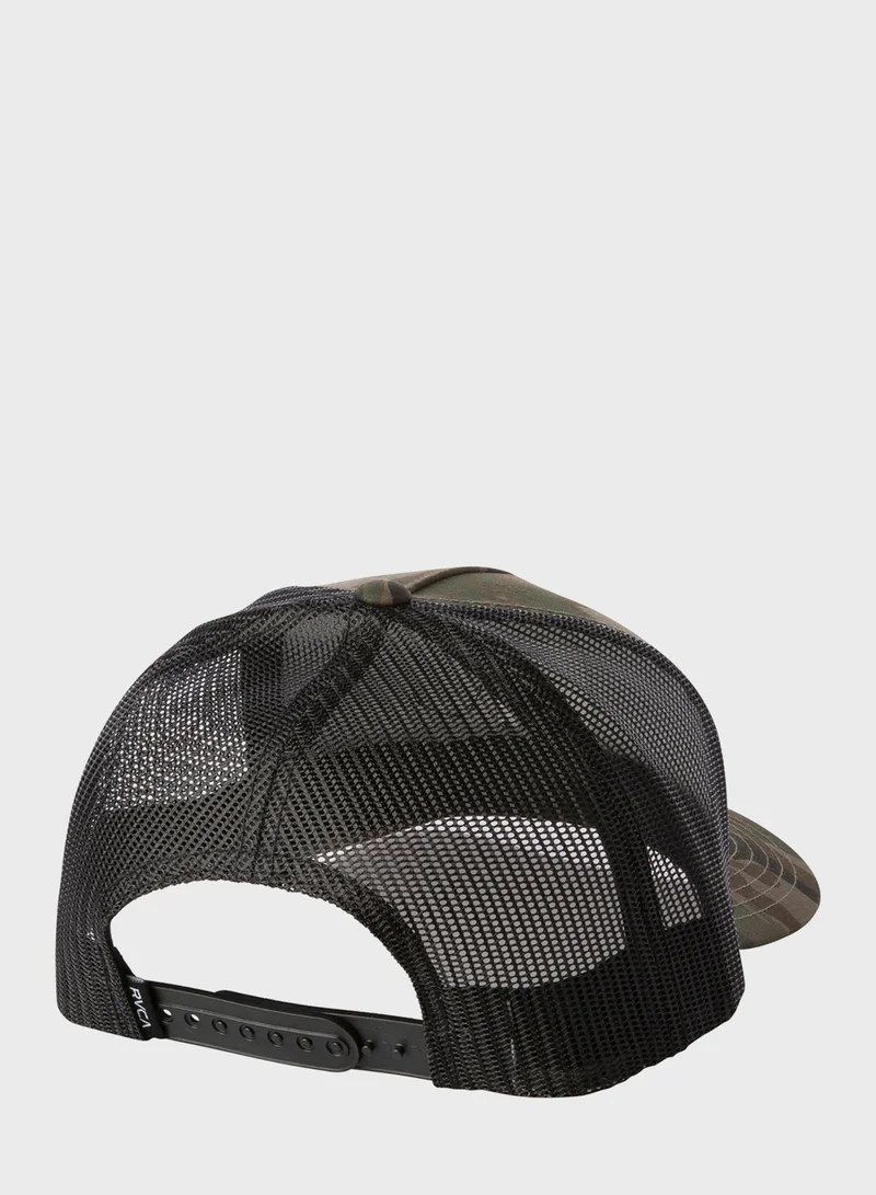 rvca All The Ways Curved Brim Trucker Cap